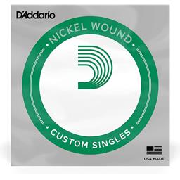 D'Addario  NW046 Nickel Wound Electric Guitar Single String, .046