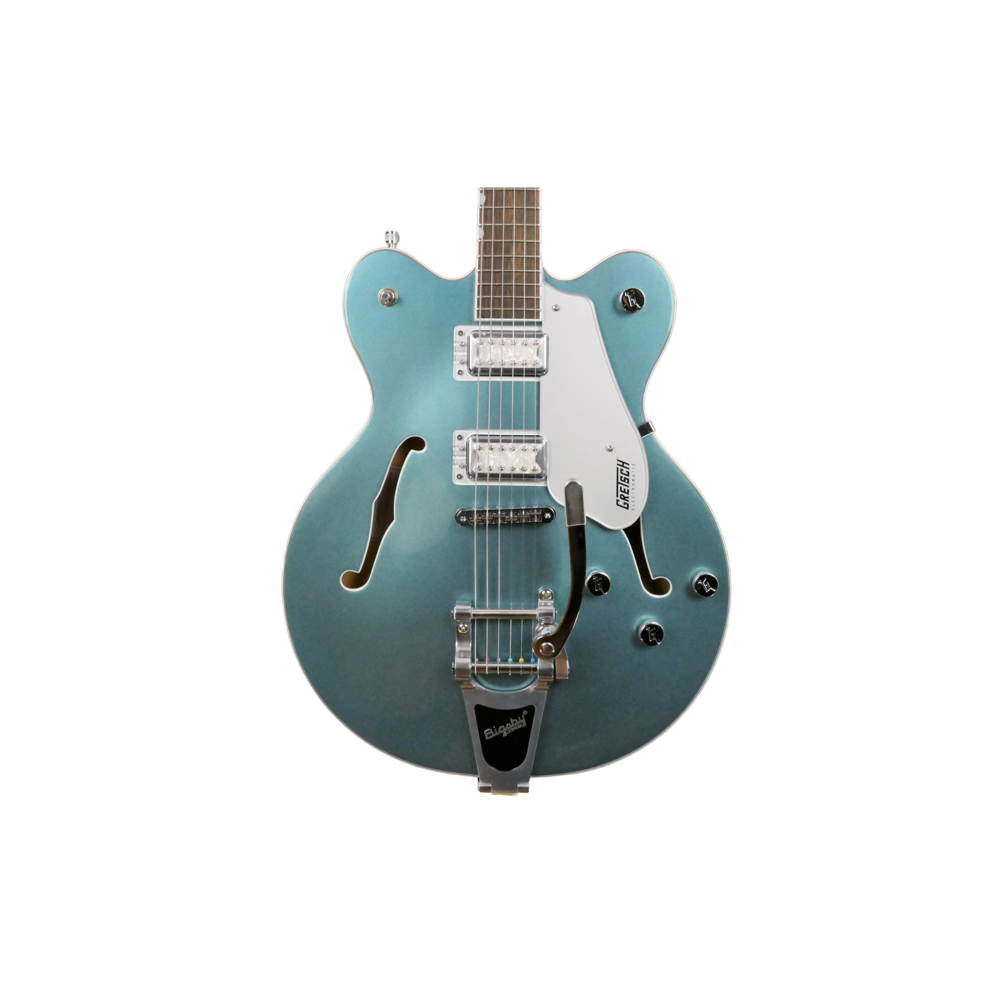 GRETSCH G5622T-140 Electromatic® 140th Double Platinum Center Block with Bigsby®, Laurel Fingerboard, Two-Tone Stone Platinum/Pearl Platinum
